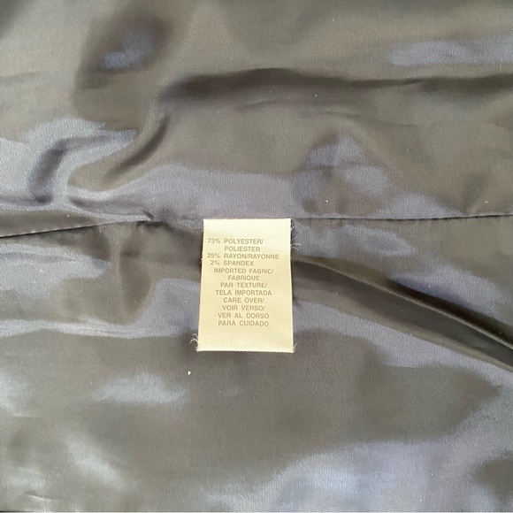 Anne Klein Women’s Navy Blazer with Gold Buttons and Patches - Picture 6 of 8